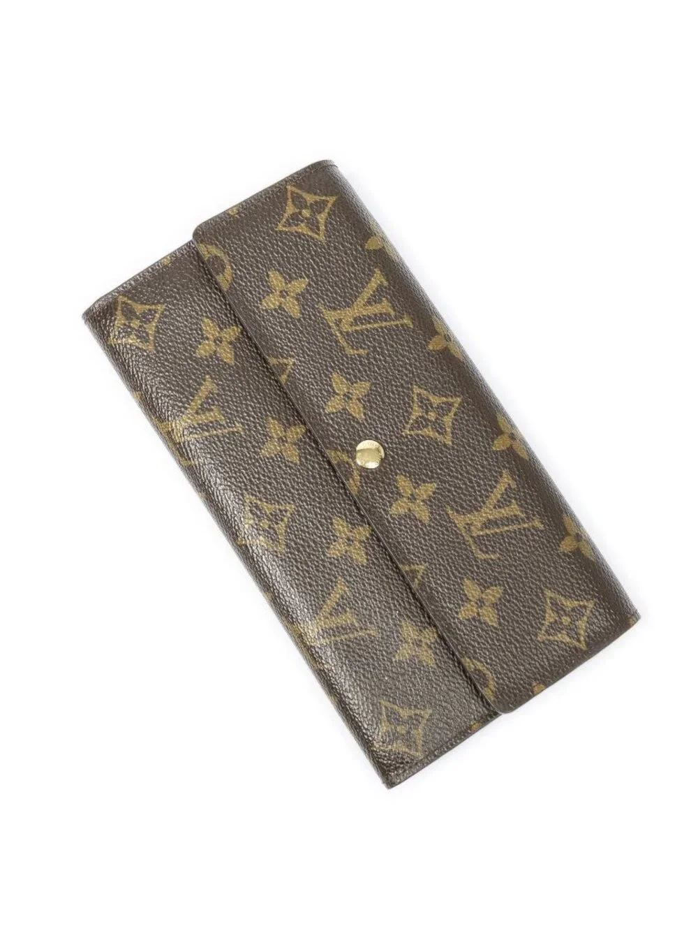 Louis Vuitton Sarah Brown Monogram Canvas Wallet